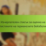 Изчерпателен списък за оценка на статистиките на германските бейзболисти